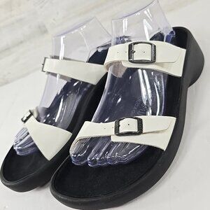 Birkenstock Tatami Double White Strap Minimalist Sandals Women’s SIZE 10/ EU 41